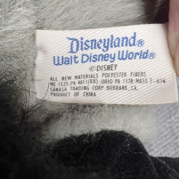 VTG Disneyland 12” Raccoon Plush Pocahontas Meeko Moveable‎ Arms Stuffed Toy - Picture 4 of 10